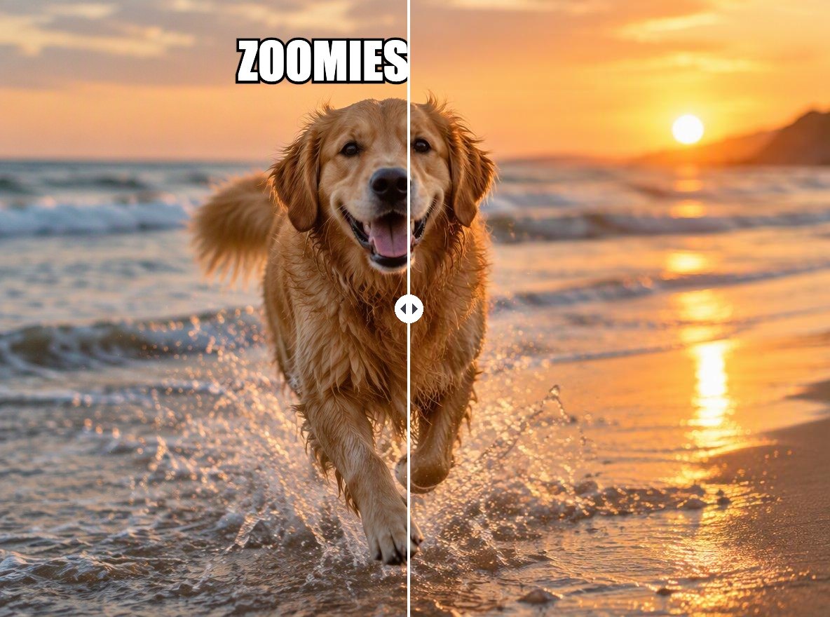 foto de un perro sin el texto del meme