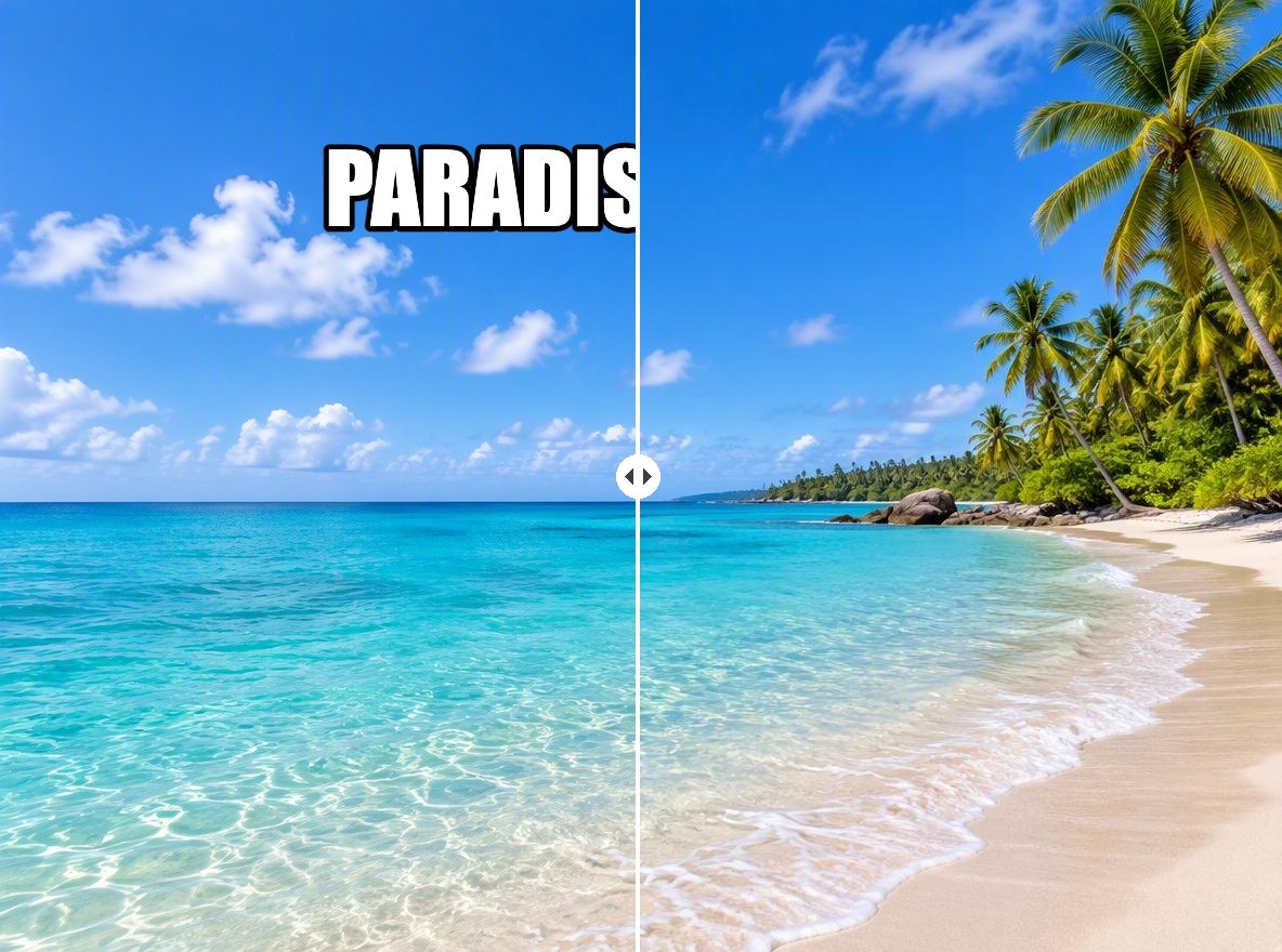 foto de playa sin la leyenda del cielo
