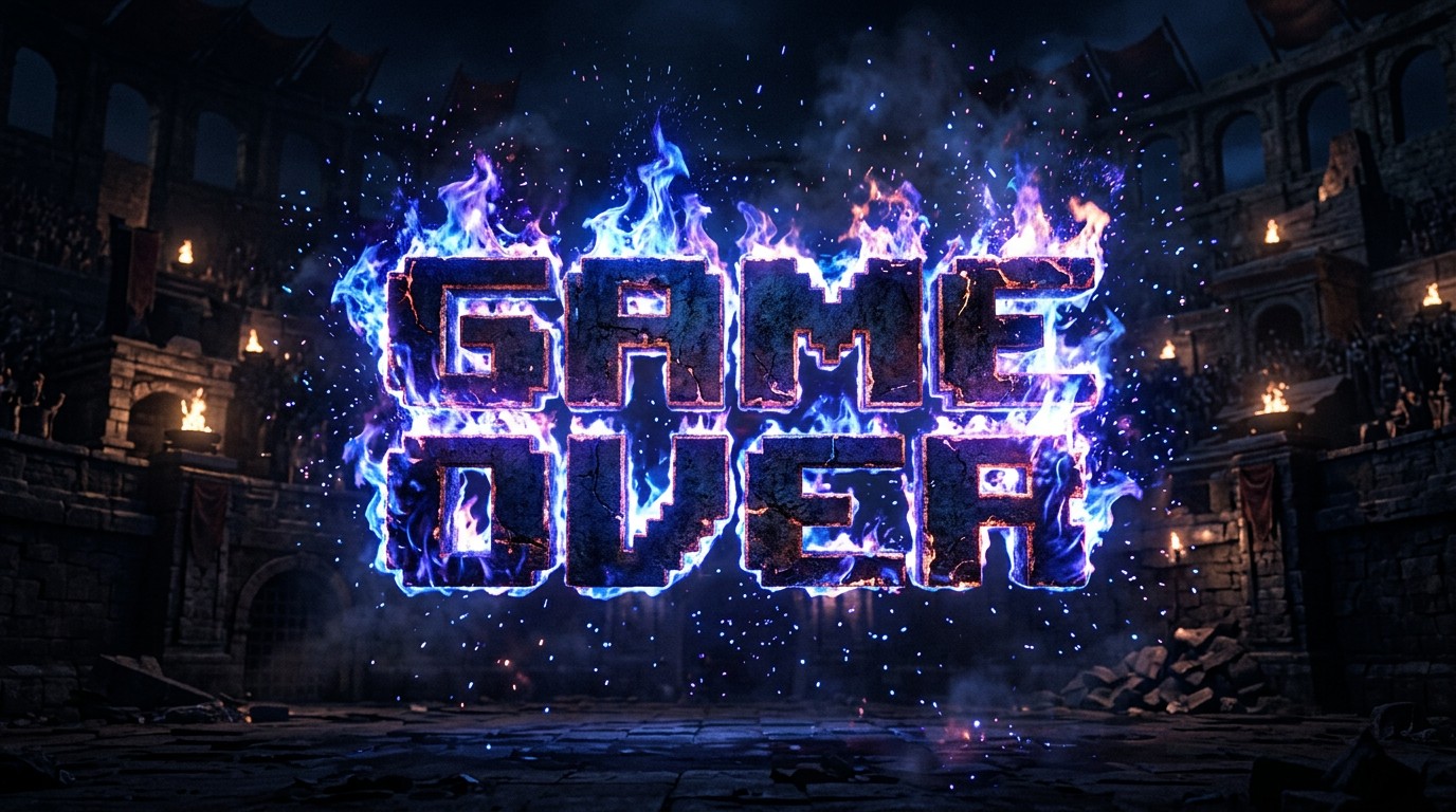 Blue game fire