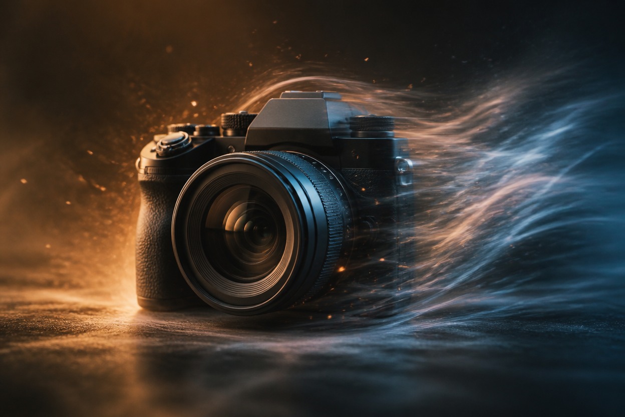 Single studio product scene representing image guided video generation
