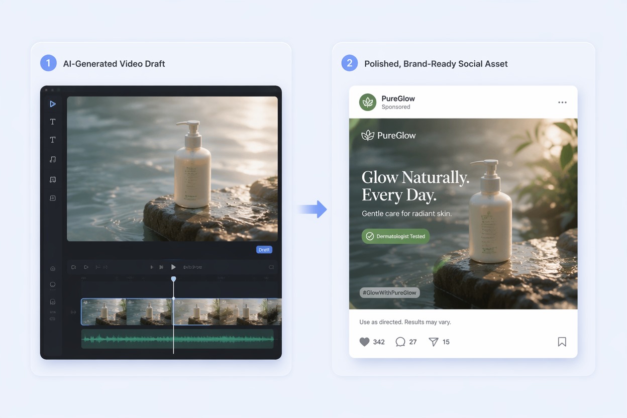 AI UGC Video Generator for turning product images into social videos