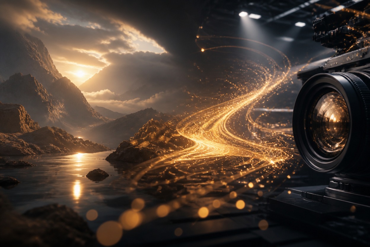 Cinematic production scene representing Vidu Q3 Pro video generation
