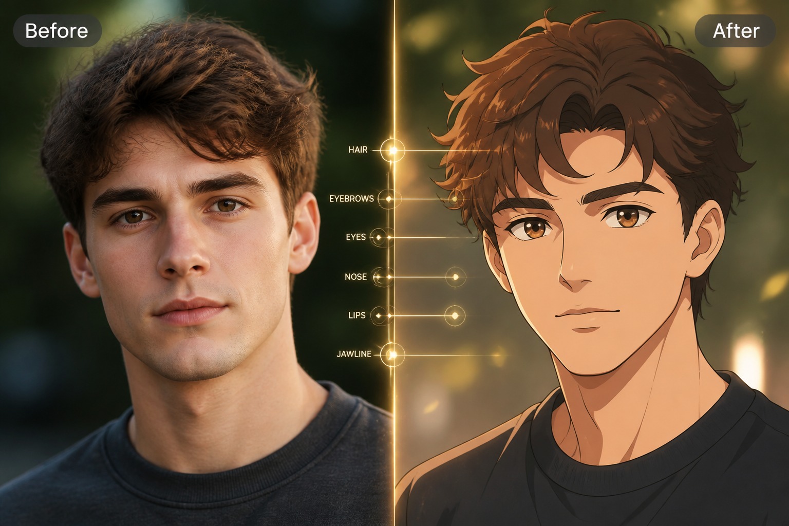 Match Anime Style example for anime face swap