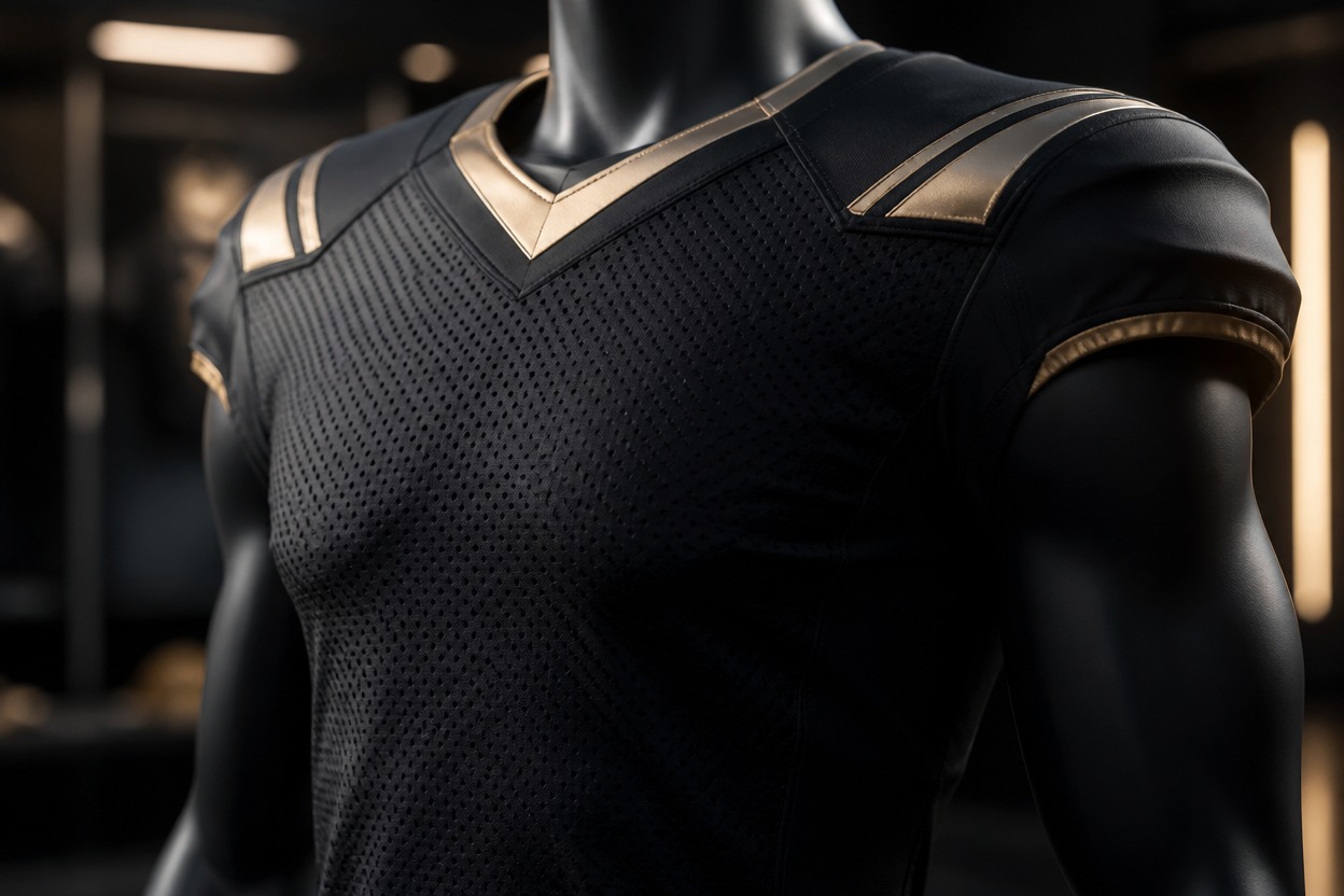 Modern custom football jersey design