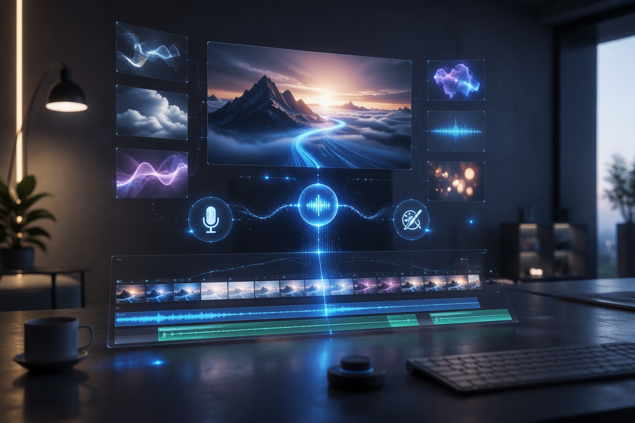 Visual del Creador de videos con IA de 60 segundos para crear videos explicativos y promociones