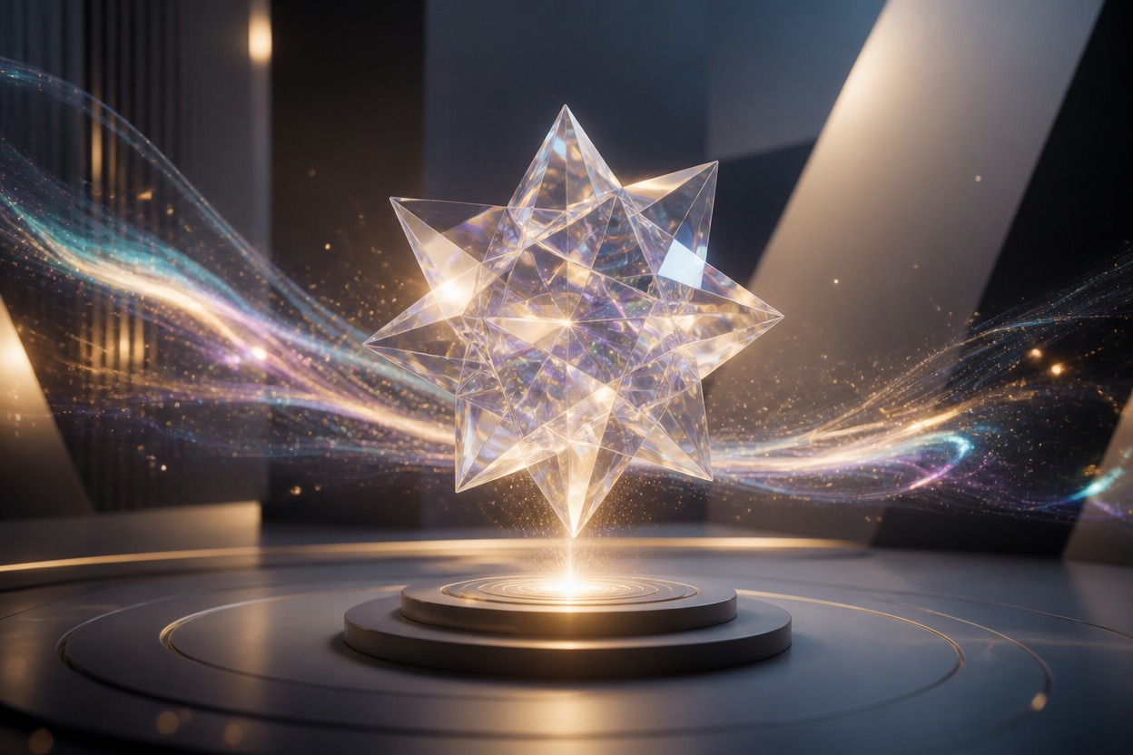 Unbranded studio artwork representing Qwen-Image 3.0 Pro API generation