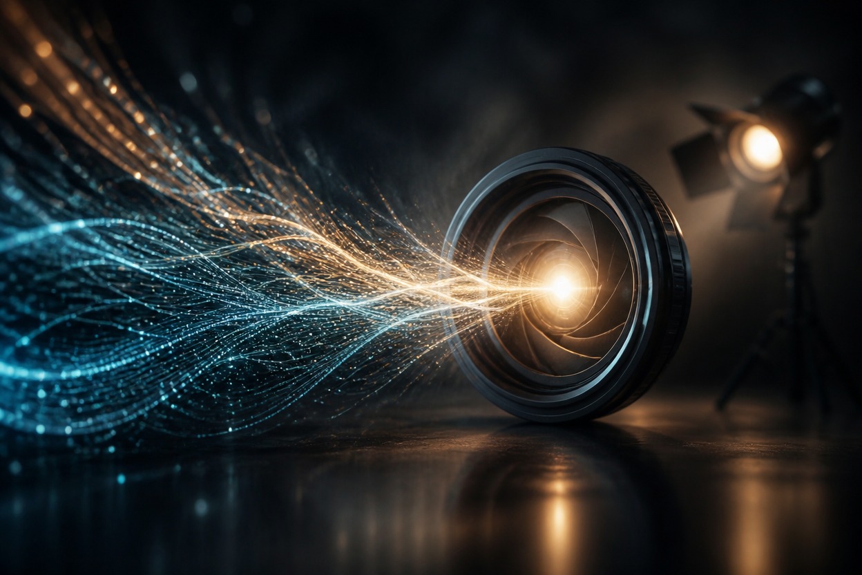 Cinematic production set illustrating Seedance 2.5 API video generation