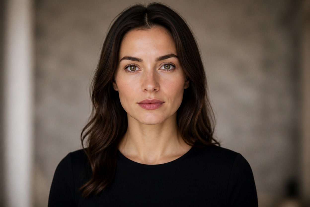 Front-facing portrait capture for an AI talking avatar API request