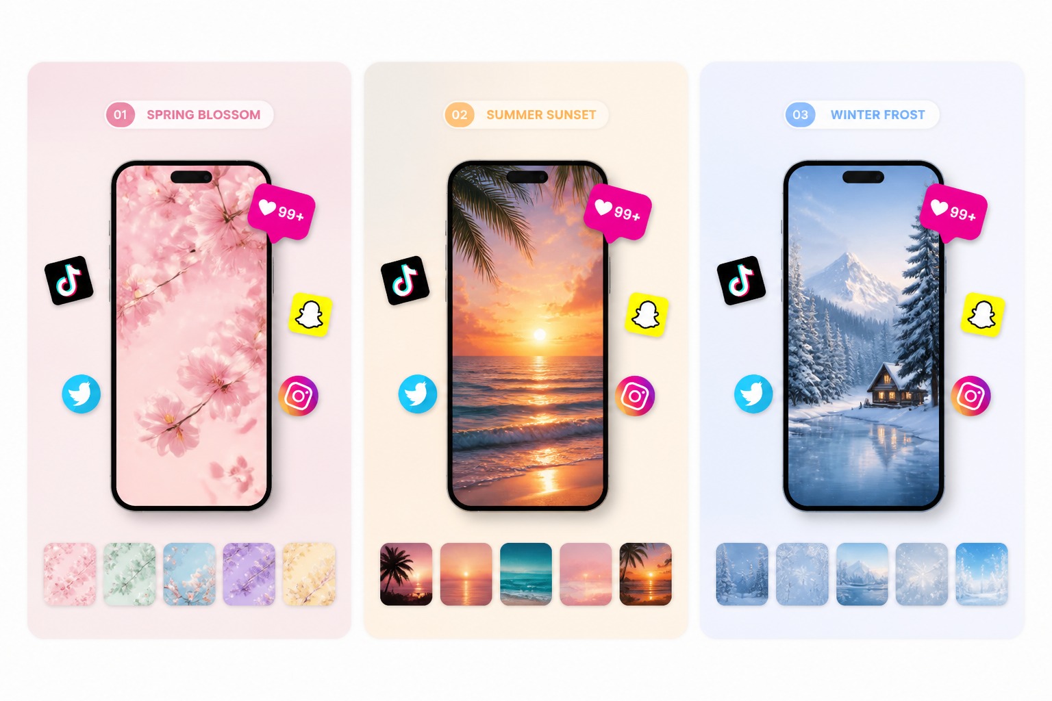 Refresh Your Phone for Every Mood example for lock screen maker