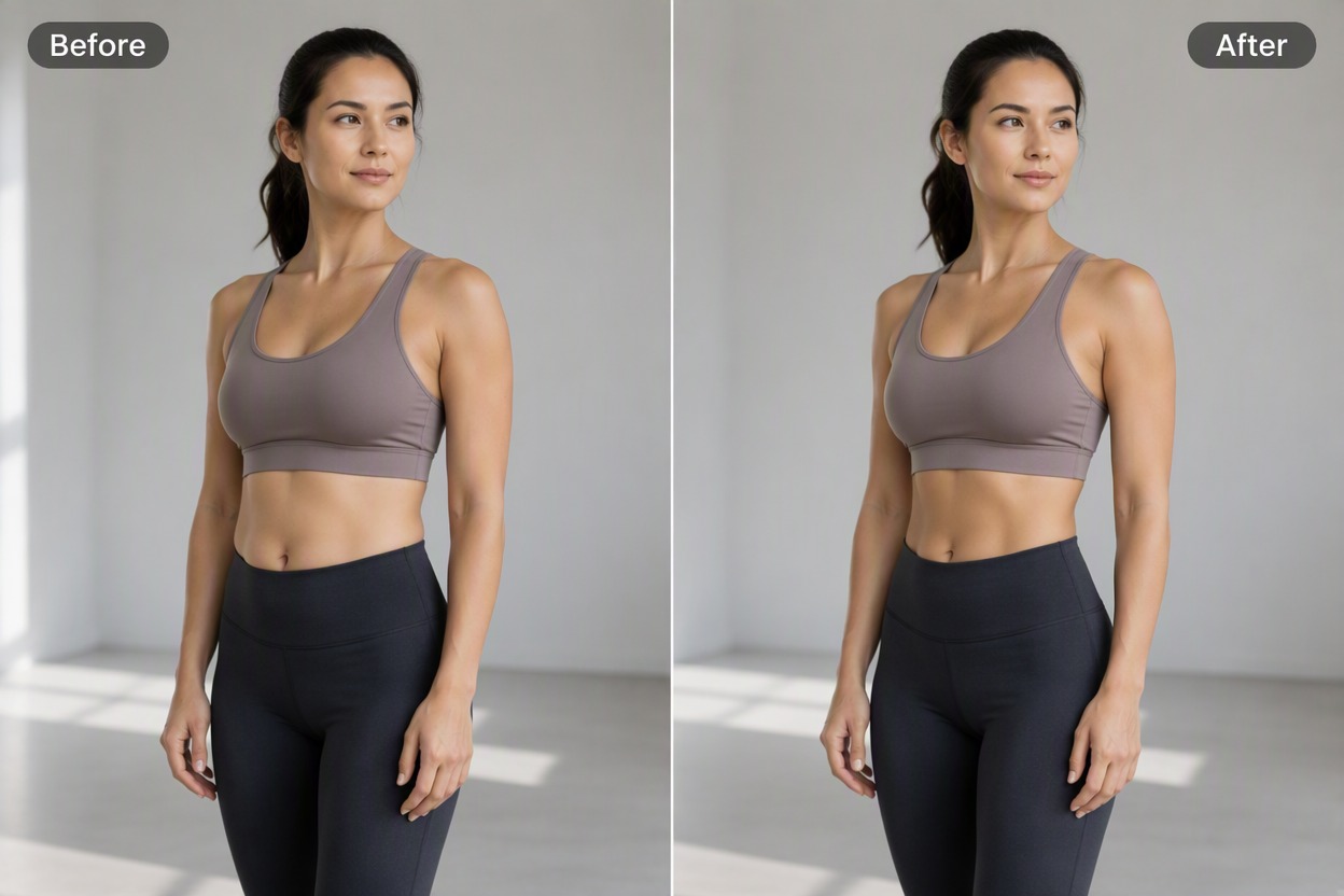 Body Beauty Enhancer example for refine skin texture without flattening every detail