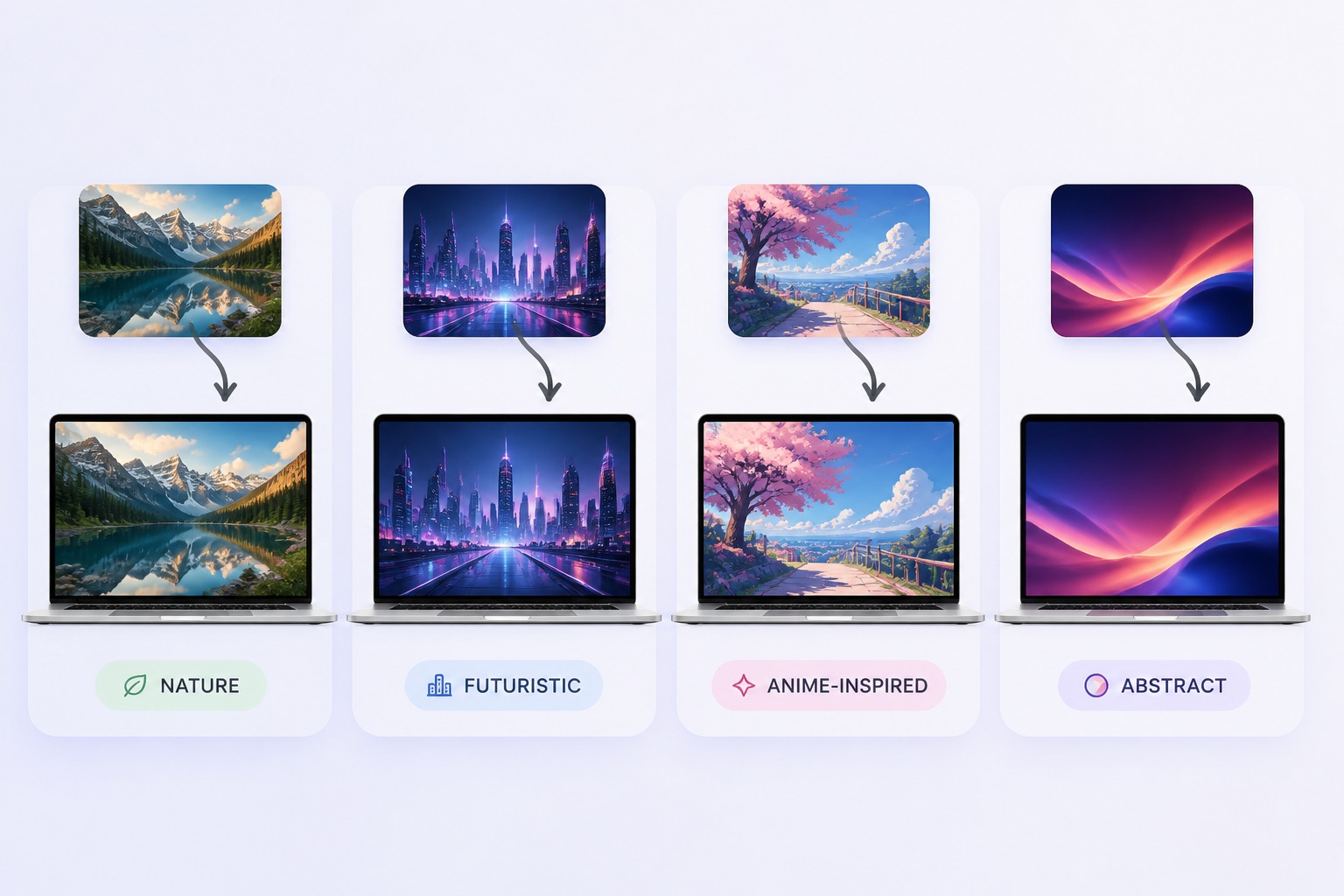 AI desktop wallpaper creator preview