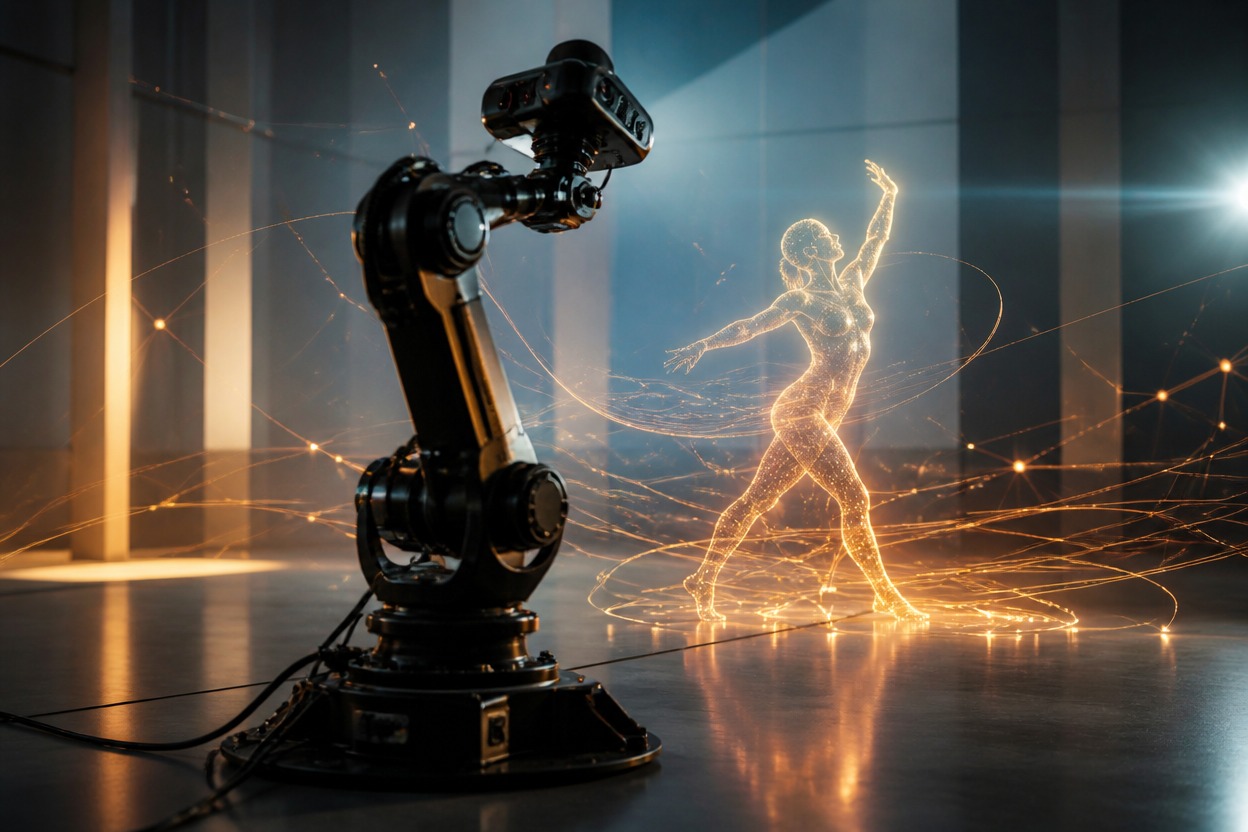 Cinematic motion-reference production for the Kling V3 Motion Control API