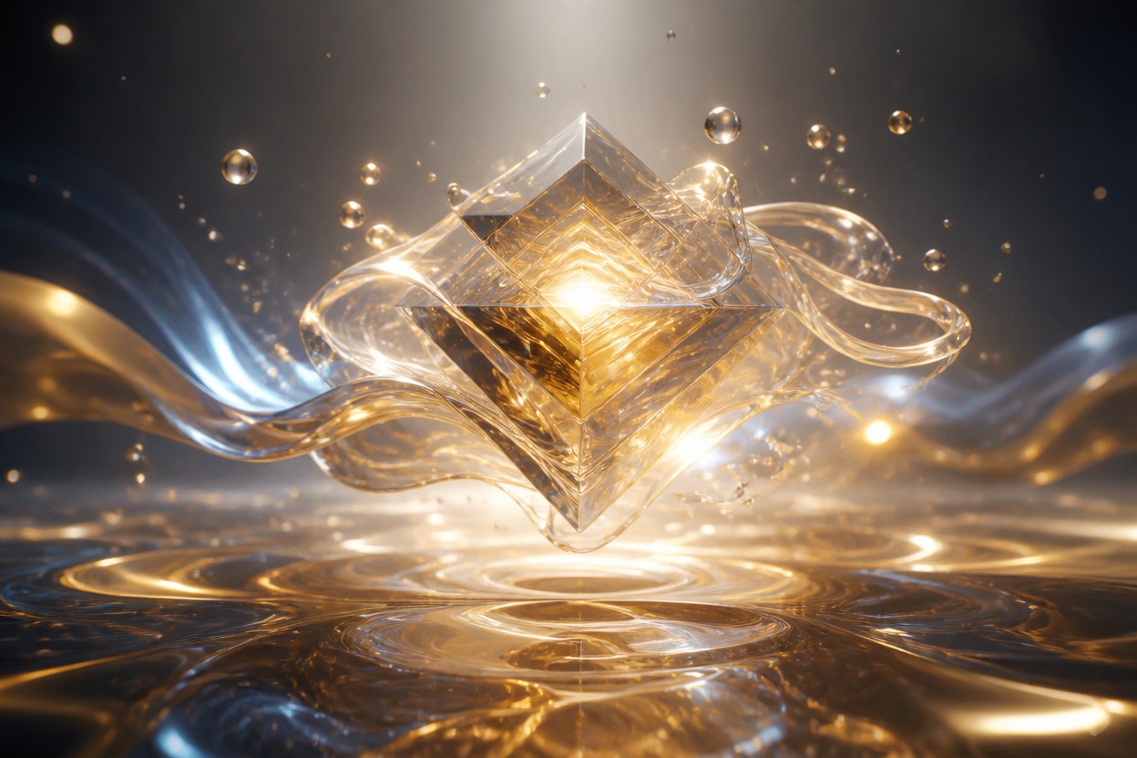 Abstract creative studio scene representing Krea 2 API image generation