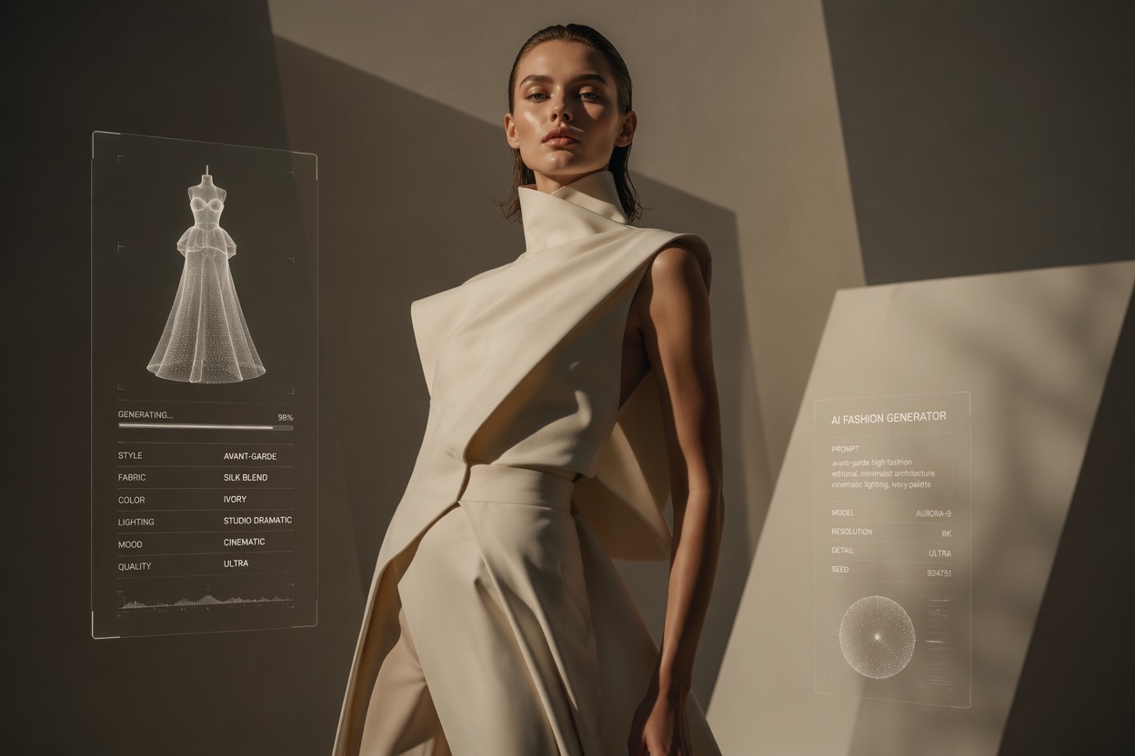 AI Fashion Video Generator visual for create editorial campaign scenes